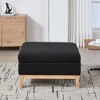 TUYOHW 33.86" Storage Ottoman with Reversible Tray Top,Boucle End of Bed Ottoman Bench,Ottoman for Living Room,Bedroom,Entryway - 2 of 4