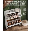 Shoe Storage Cabinet with 2 Flip Drawers, Freestanding Shoe Organizer, Shoe Cabinet , Farmhouse Slim Narrow Shoe Rack Cabinet, for Entryway - 4 of 4