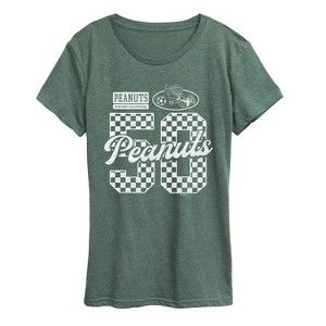 Women's - Peanuts - Patty Jersey Soccer Short Sleeve Graphic T-Shirt - 1 of 4