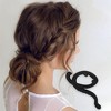Unique Bargains Women's Fashion Frosted Musical Note Hair Clips 4.53"x2.36"x1.77" 1 Pc - 2 of 3