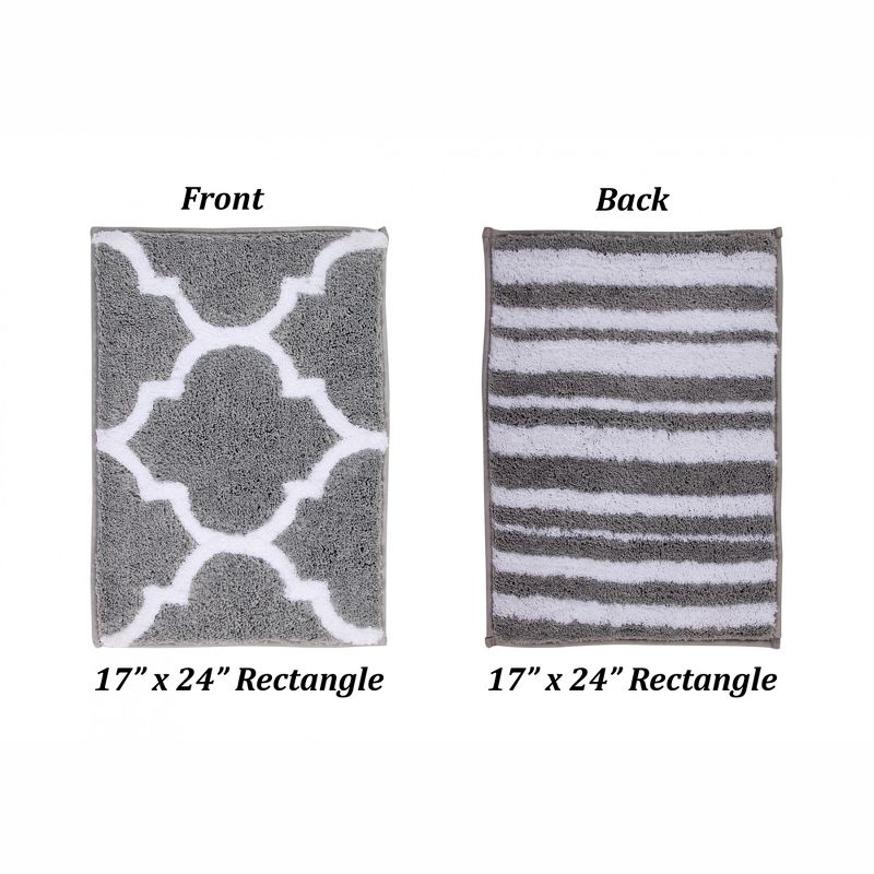 Marrakesh Collection 100% Polyester Bath Rug - Better Trends, 4 of 8