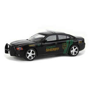 Greenlight 1/64 2011 Dodge Charger, County Sheriff, Yellowstone, Hollywood Series 38 44980-D - 1 of 4