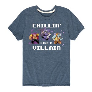 Boys' - Teenage Mutant Ninja Turtles - Chillin Like A Villain Short Sleeve Graphic T-Shirt - 1 of 4
