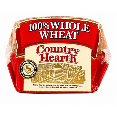 Country Hearth 100% Whole Wheat Bread - 24oz