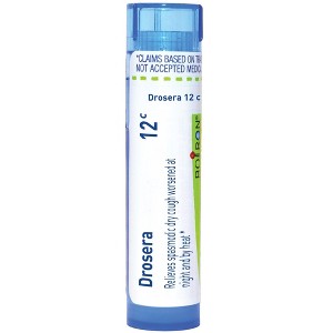 Drosera 12C by Boiron Homeopathic Single Medicine For Cough, Cold & Flu  -  80 Pellet - 1 of 3
