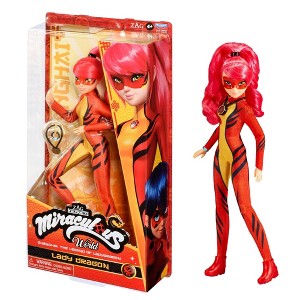 Miraculous Lady Bug World Shanghai Lady Dragon - 10.5" Fashion Doll with Accessories - 1 of 4
