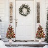 Christmas Tree for Front Door, Christmas Tree with Potted, Xmas Tree with Red Berries, Xmas Tree for Holiday Decor - 3 of 4