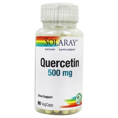  Solaray Quercetin Non-Citrus 500 mg. Supplement  -  90 Count 
