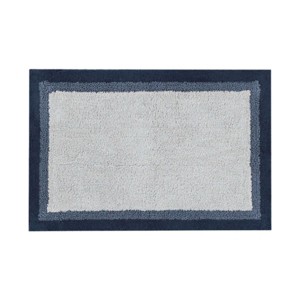 SEVOBAL Bathroom Rugs Bath Mat Rug Home Decor Carpet Shower Mat Non-Skid for Bathtub Side Floor Shower Room Bathroom, Navy, 30"*20"*0.5" - 1 of 4