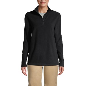 School Uniform Young Women's Lightweight Fleece Quarter Zip Pullover - 1 of 4