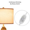 Rosary Blenn Dimmable Table Lamp with Marble Base (Set of 2) - 4 of 4