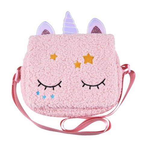 Shimmery Unicorn Bag - Light pink/cat - Kids