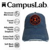 University Of Illinois Vintage Trucker Hat Vintage Cotton Till Trucker Cap With Campus Lab Branding Deep Navy OS - 2 of 4