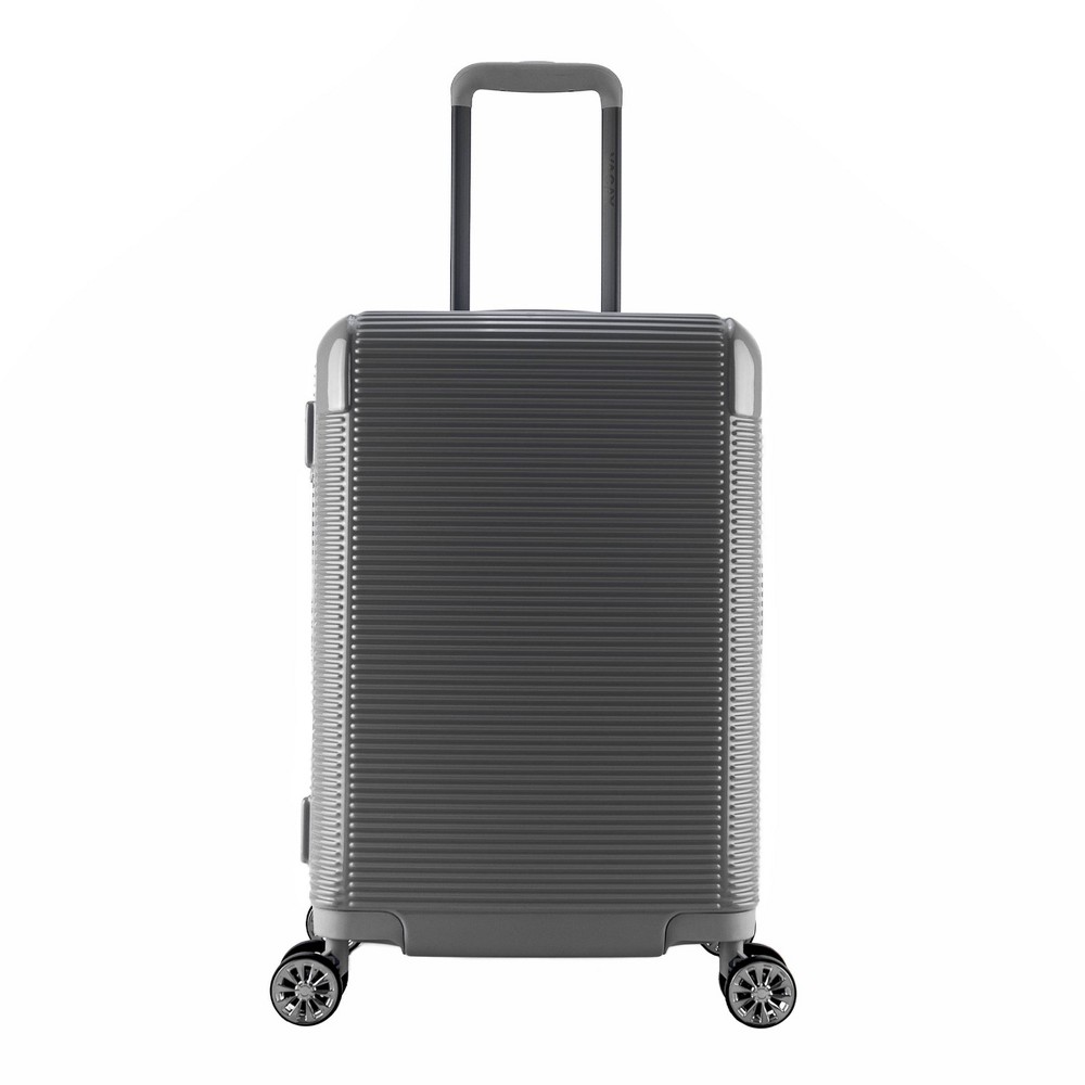 Vacay Drift 20” Signature Stance Hardside Carry On Suitcase - Dark Smoke