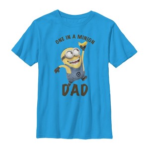 Boy's Despicable Me Father's Day One in a Minion Dad T-Shirt - 1 of 3