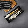 (3 pack) 1 Compartment Utensil Organizer, Black - 2 of 4
