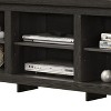 Vynxaria Modern TV Stand, Open Shelf Design, Gray, 70"W, Adjustable Shelves - 4 of 4