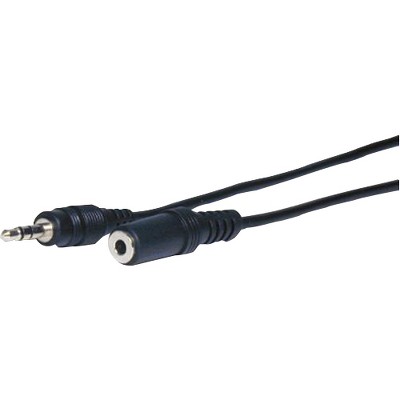 Comprehensive Standard Series 3.5mm Stereo Mini Plug to Jack Audio Cable 6ft - 6 ft Mini-phone Audio Cable for Audio Device