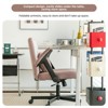KTMBDW Classic Velvet Padded Mid-Back Height Adjustable Office Computer Desk Chair with Armrest - 4 of 4