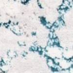 cream/turquoise