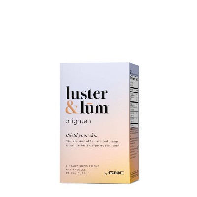 Luster & Lum Brighten Skin Tone Formula Dietary Supplements - 60ct