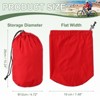Unique Bargains Waterproof Ultralight Nylon Drawstring Stuff Storage Bag - 2 of 4