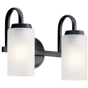 Kichler Lighting Kennewick 2 - Light Vanity in  Black - 1 of 1