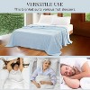 Cooling Blanket Lightweight Breathable Blanket Breathable and Made of Polyamide with a Touch of Ice Cream - 3 of 4