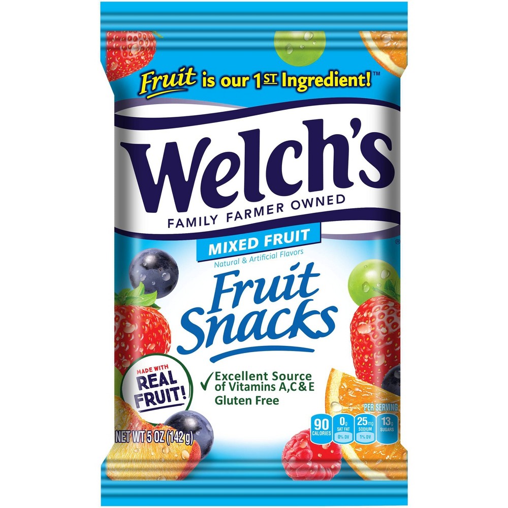 UPC 034856050988 product image for Welch's Mixed Fruit Fruit Snacks - 5oz: Gluten-Free | upcitemdb.com