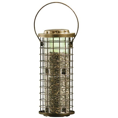 Perky-pet Squirrel Stumper Wild Bird 3 Lb Metal/plastic Bird Feeder 8 ...