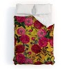 Deny Designs 3pc Full/Queen Vintage Love Vintage Shabby Chic Summer Comforter and Pillow Sham Set Pink: Non-Woven, Polyester Fill, Machine Washable - 2 of 4
