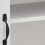 Rustic Oak/Brushed White
