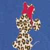 Women's - Disney - Minnie Mouse Leopard Print Silhouette Short Sleeve Graphic T-Shirt - 2 of 4