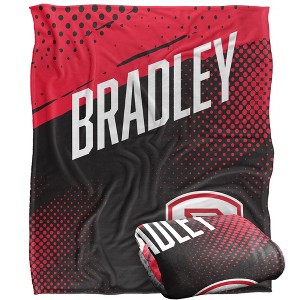 Bradley University Fan Zone Silky Touch Super Soft Throw Blanket 50x60 - 1 of 4