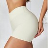 Anna-Kaci Active Women's High Waist V-Cut Crossover Active Shorts with Stretch Fabric - 4 of 4