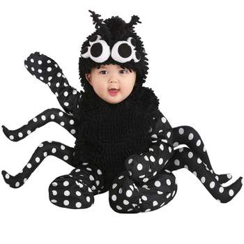 HalloweenCostumes.com Itty Bitty Infant Black Spider Costume.