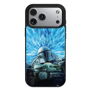 Star Wars Mandalorian Portrait MagSafe Compatible Cell Phone Case for Apple iPhone 17 Series - 1 of 4