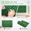 Dexmalle 12Pcs Artificial Peanut Leaf Hedges Panels - 2 of 4
