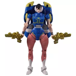Transformers Collaborative: Street Fighter II Mash-Up - Autobot Hot Rod Ken vs. Arcee Chun-Li Action Figure (Target Exclusive)