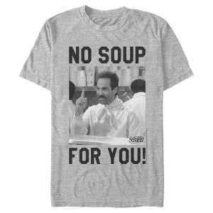 Men's Seinfeld No Soup For You Meme T-Shirt - 1 of 4