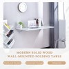 Laundry Room Folding Table. Wall Mounted for Small Spaces. Fold Down Desk - 4 of 4