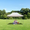 10x15 Heavy-Duty Pop-Up Canopy with UV50+ Waterproof Oxford Fabric, Adjustable Height, Detachable Sidewalls & Wheeled Carry Bag-Coolbibila - 2 of 4