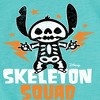 Girls' - Lilo and Stitch - Skeleton Squad Fitted Short Sleeve Graphic T-Shirt - 2 of 4