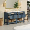 Bella Depot 30‘’ Bathroom Vanity with Ceramic Sink Combo Free Standing Single Vanity Set with 5 Drawers(2 PCS) - 4 of 4