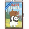 Trends International We Bare Bears - Key Art Framed Wall Poster Prints - 3 of 4