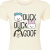 Women's - Disney - Duck Duck Goof Juniors Fitted Graphic T-Shirt - 2 of 3