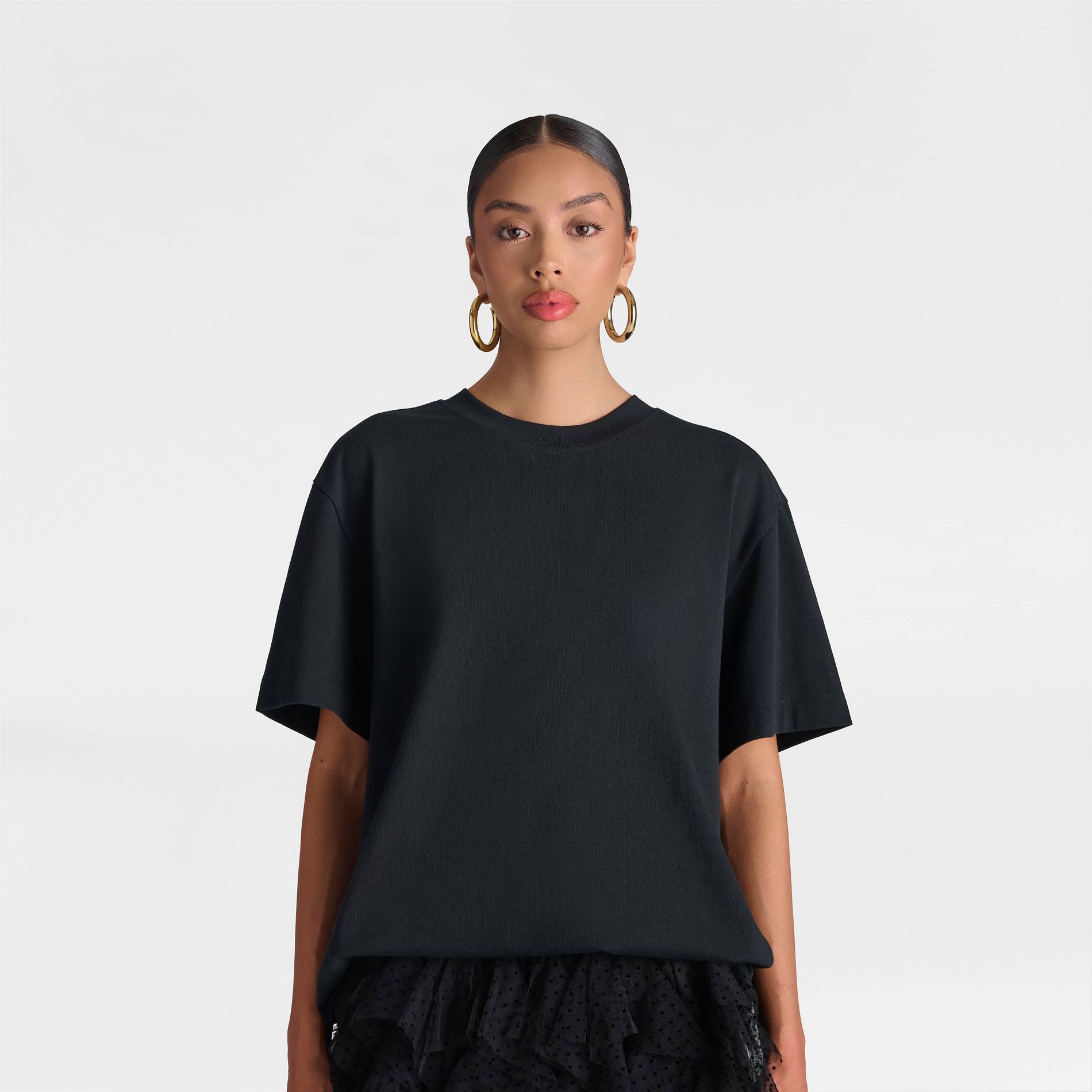 KBB by KAHLANA Women's Oversized Short Sleeve 'The Dwayne Tee'