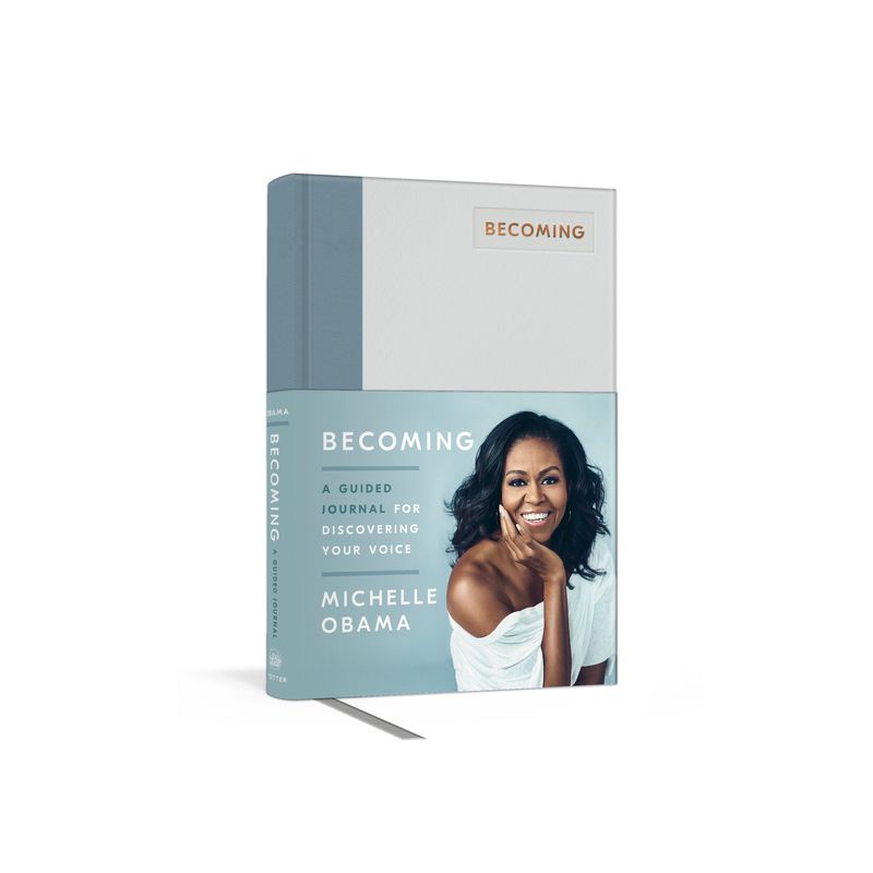 Becoming: A Guided Journal for Discovering Your Voice by Michelle Obama (Hardcover), 1 of 2
