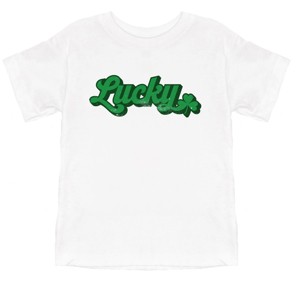 The Juniper Shop Lucky Solid Toddler Short Sleeve Tee - 1 of 4