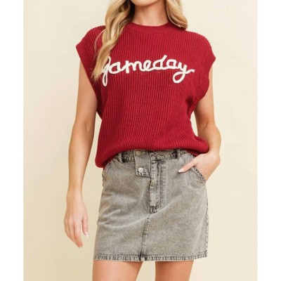 Women's GAMEDAY TOP - Cloud Ten